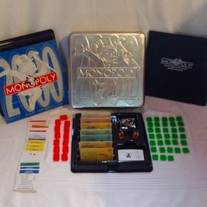 Millennium Edition Monopoly with Metal Box